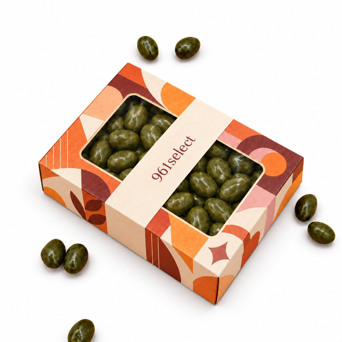 Caramelized Dark Chocolate Pistachio
